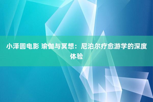 小泽圆电影 瑜伽与冥想：尼泊尔疗愈游学的深度体验