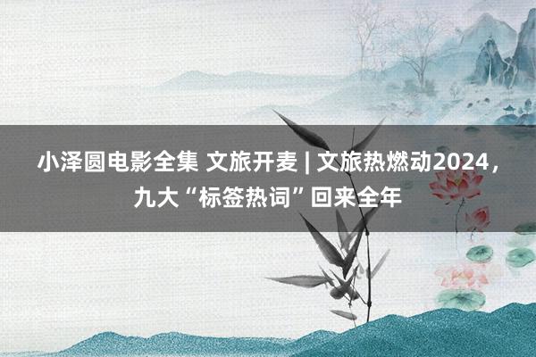 小泽圆电影全集 文旅开麦 | 文旅热燃动2024，九大“标签热词”回来全年