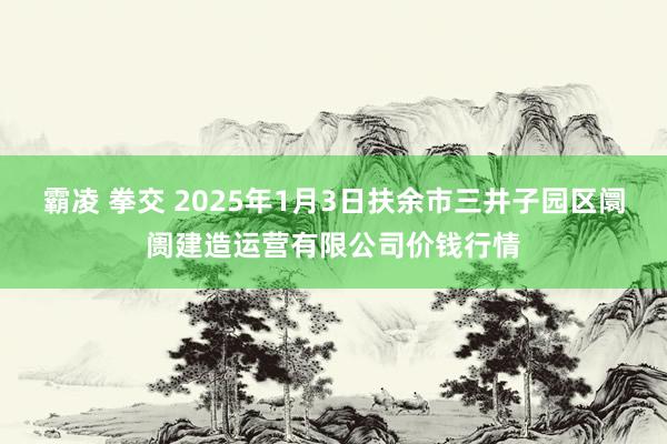 霸凌 拳交 2025年1月3日扶余市三井子园区阛阓建造运营有限公司价钱行情