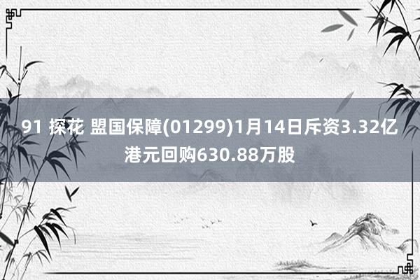 91 探花 盟国保障(01299)1月14日斥资3.32亿港元回购630.88万股